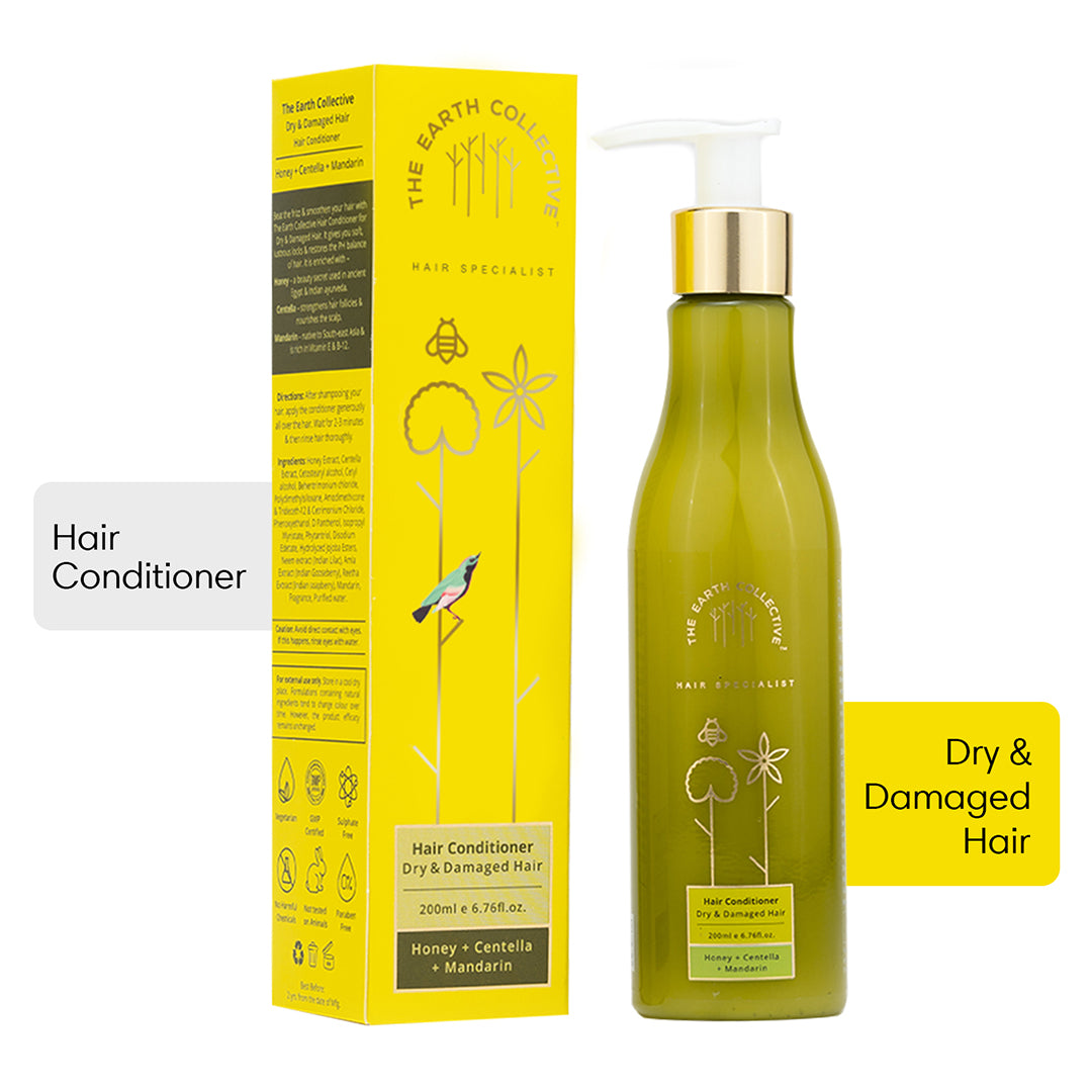 DRY & DAMAGED | Hair Conditioner | Honey Centella and Mandarin - 200ml - Hair Conditioner