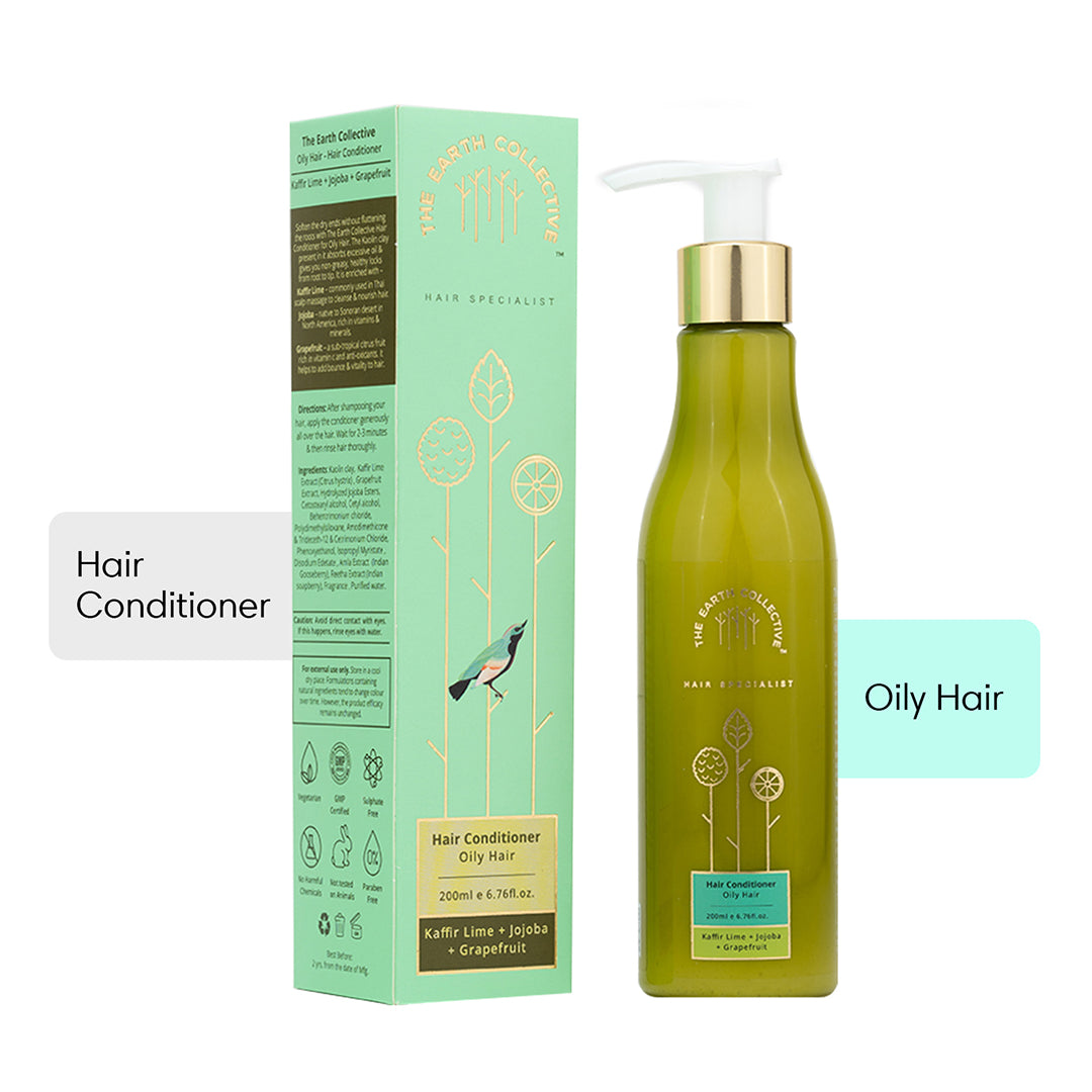 OILY HAIR | Hair Conditioner | Kaffir Lime Jojoba & Grapefruit - 200ml - Hair Conditioner
