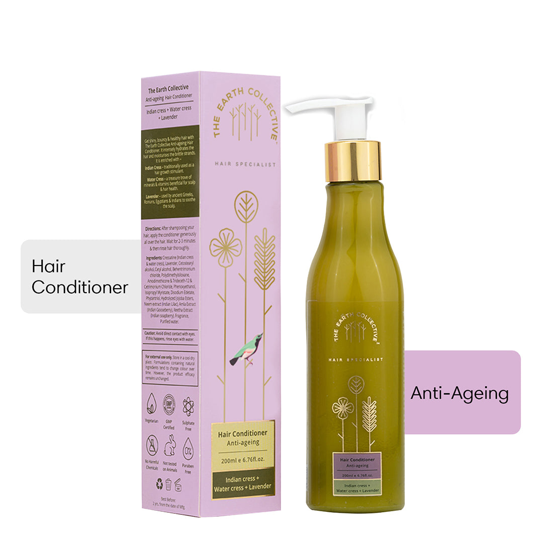 ANTI-AGEING | Hair Conditioner | Indian Cress Water Cress & Lavender - 200ml - Hair Conditioner