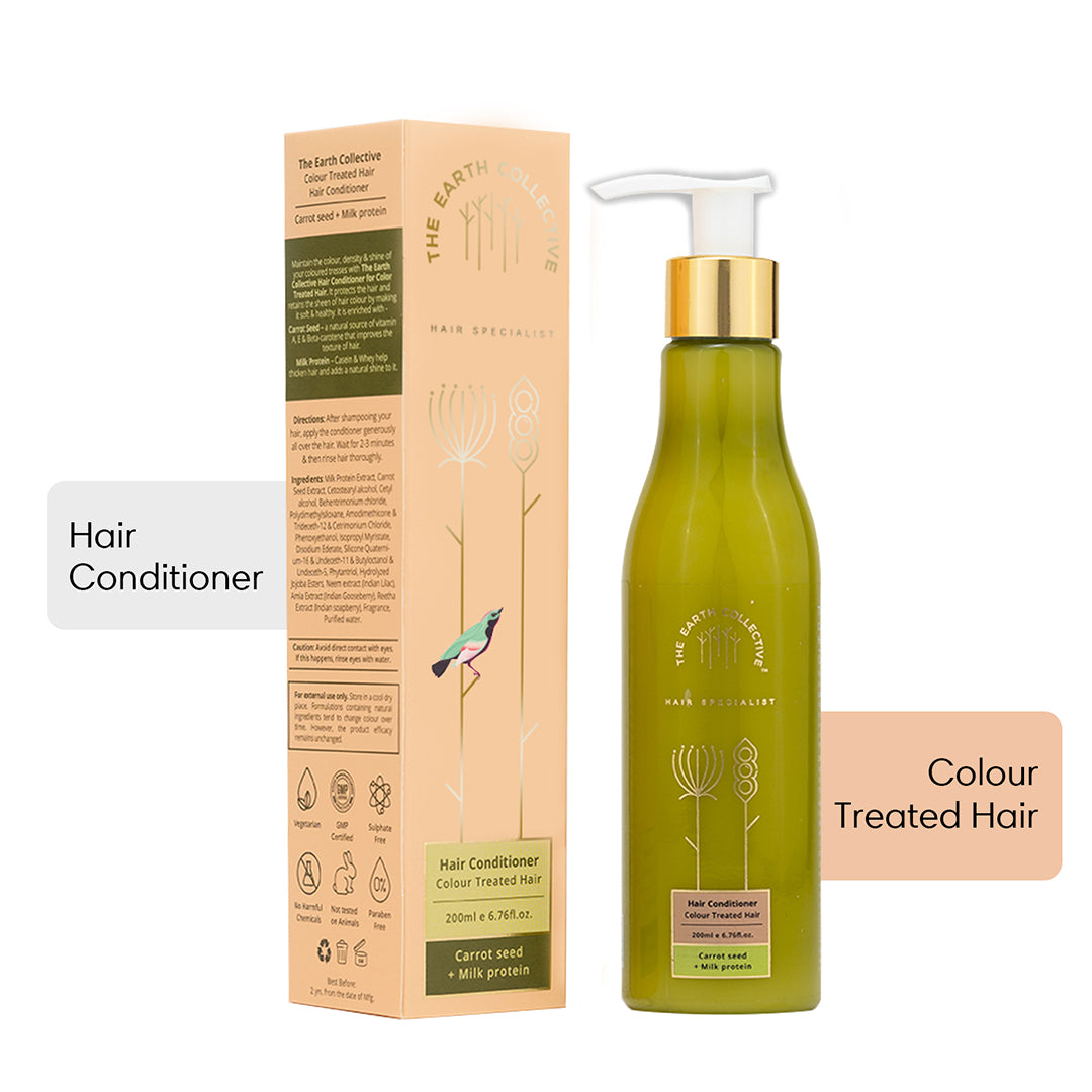 COLOUR TREATED | Hair Conditioner | Carrot Seed & Milk Protein - 200ml - Hair Conditioner