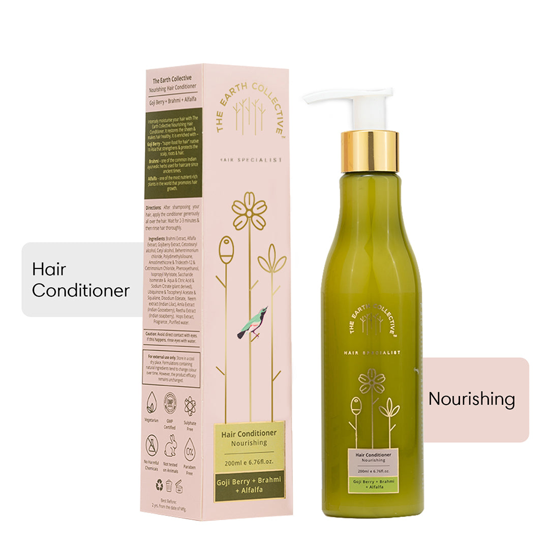 NOURISHING | Hair Conditioner | Goji Berry Brahmi & Alfalfa - 200ml - Hair Conditioner