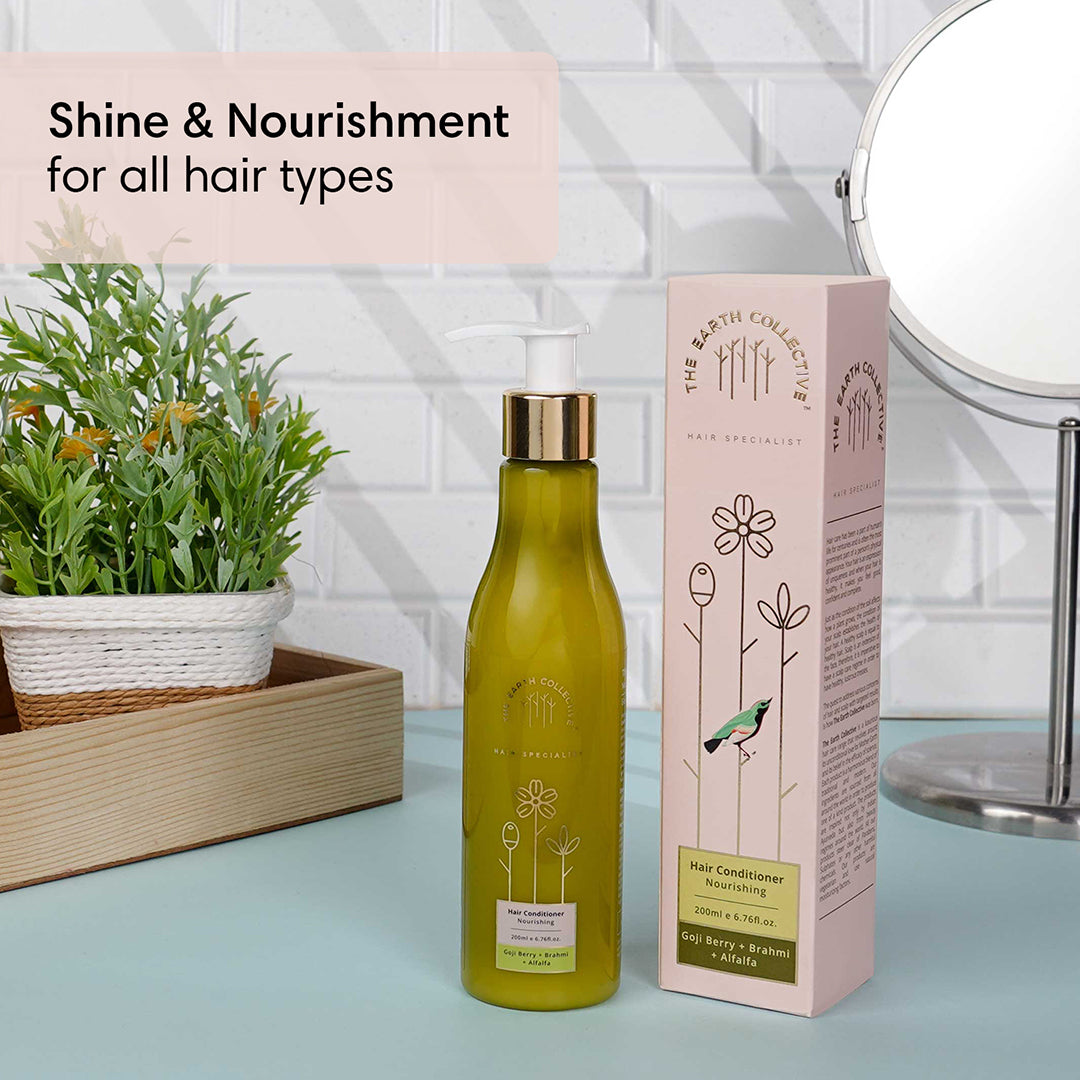 NOURISHING | Hair Conditioner | Goji Berry Brahmi & Alfalfa - 200ml - Hair Conditioner