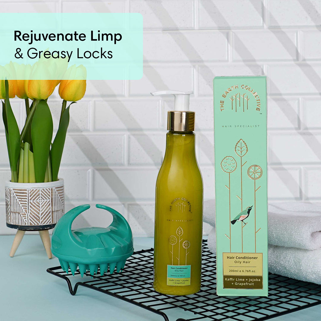 OILY HAIR | Hair Conditioner | Kaffir Lime Jojoba & Grapefruit - 200ml - Hair Conditioner