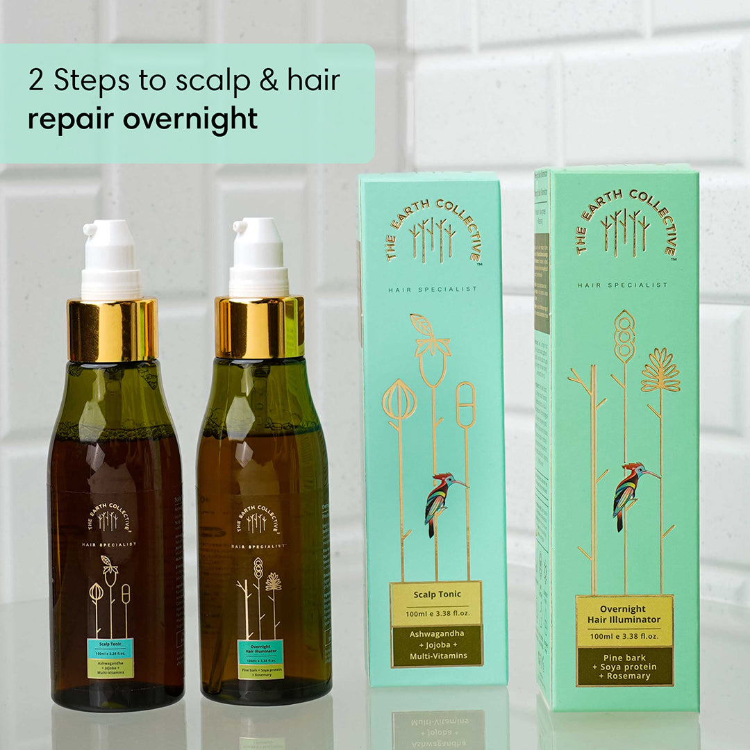 Night Time Repair Duo | Scalp and Hair Nourishment - 100ml - Hair Care Bundle