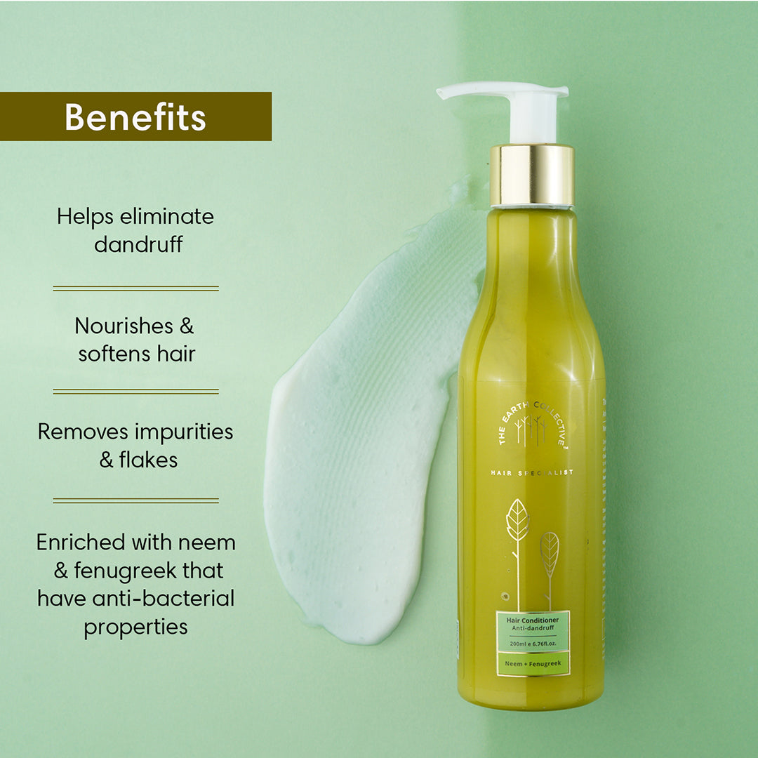 ANTI-DANDRUFF | Hair Conditioner | Neem & Fenugreek - 200ml - Hair Conditioner
