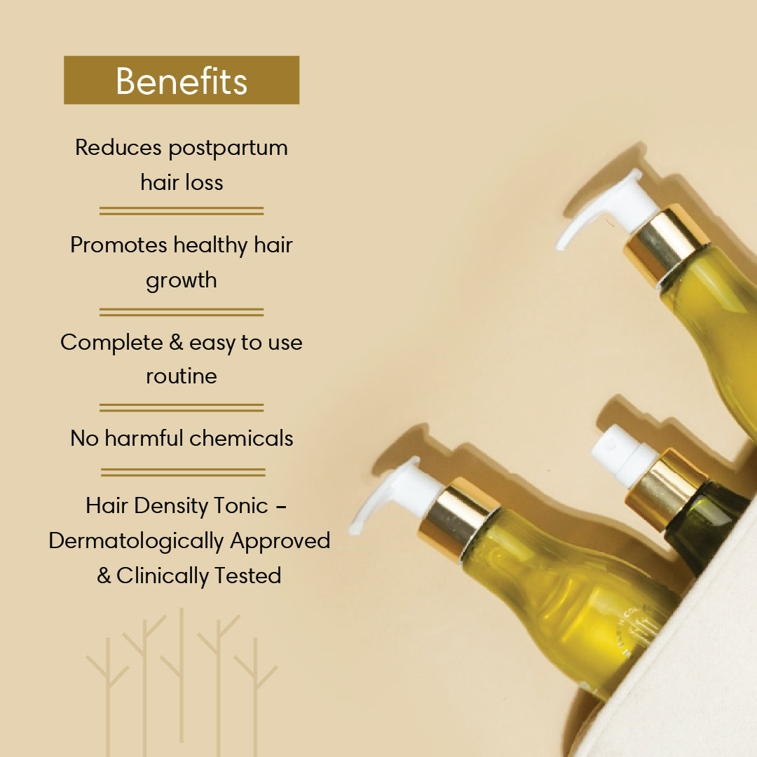 Postpartum Hair Care Regime | Set of 3 - Hair Care Bundle