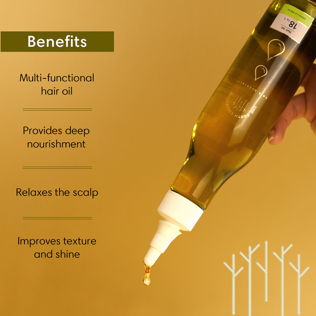 18 in 1 HAIR OIL | The Multi-functional Oil | A complete blend - Hair Oil