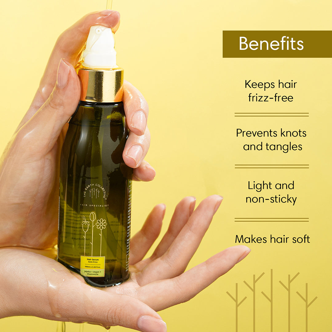 ANTI FRIZZ | Hair Serum | Jojoba Argan & Chamomile - 100ml - Hair Serum