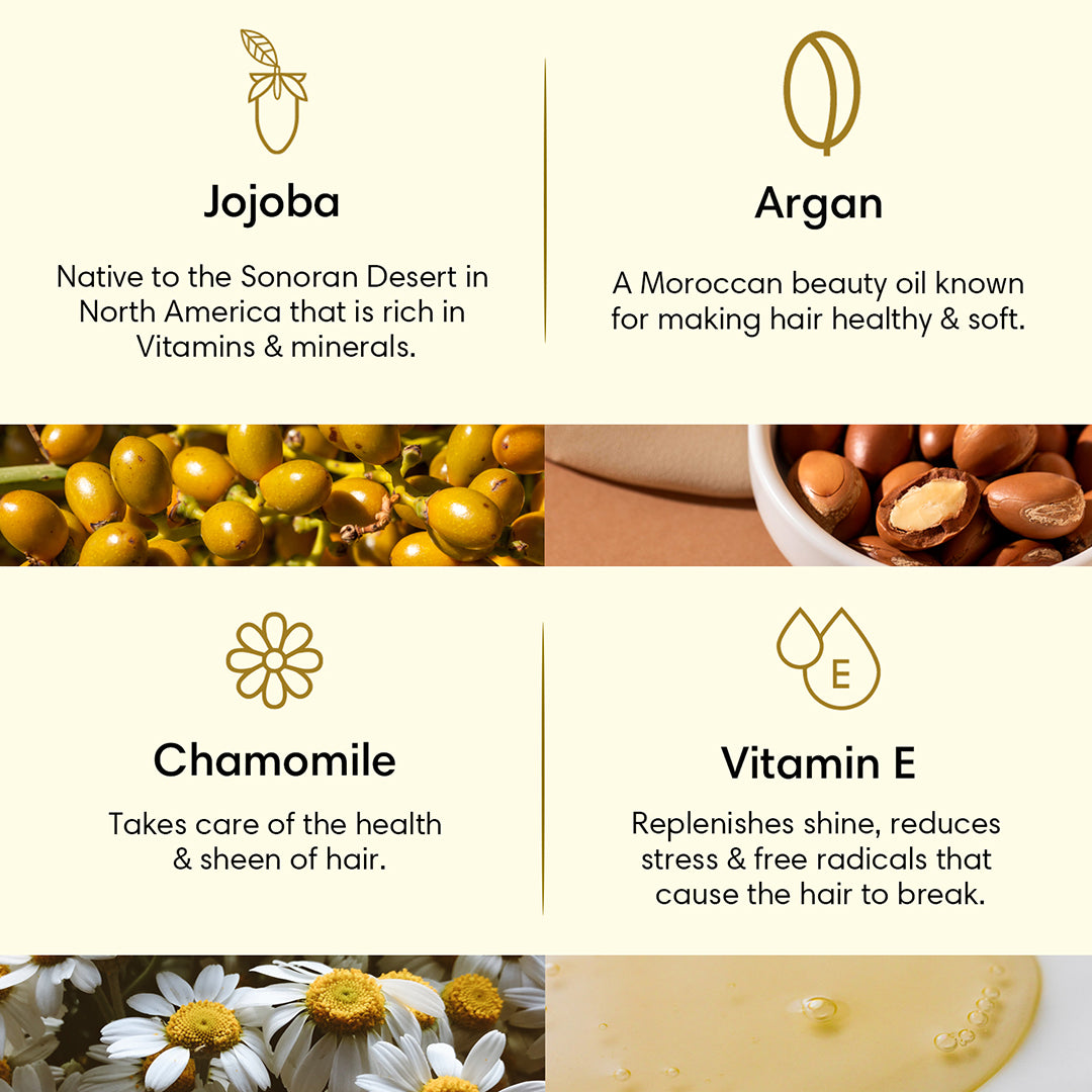 ANTI FRIZZ | Hair Serum | Jojoba Argan & Chamomile - 100ml - Hair Serum