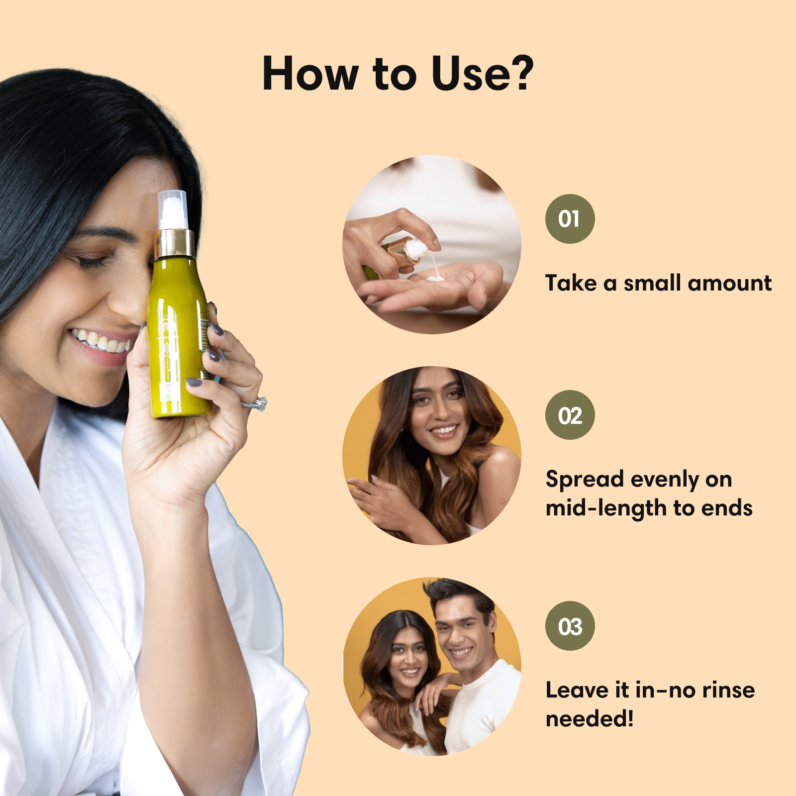 HAIR MOISTURIZER | Leave-in Conditioner | Goji berry Oat & Sunflower - 100ml - Leave-in Treatment
