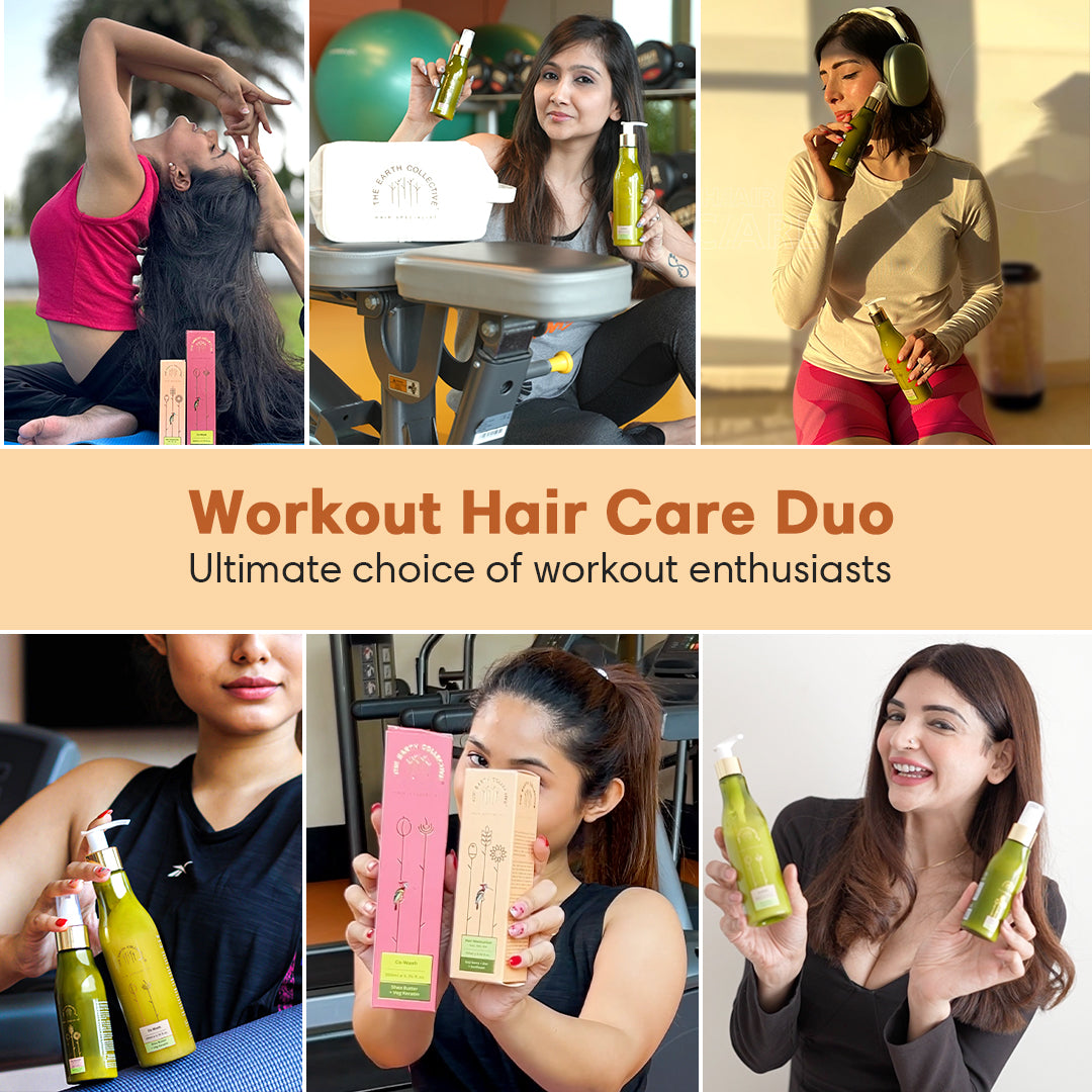 Workout Hair Care Duo - Quick Wash & Post-Wash - 300ml - Hair Care Bundle