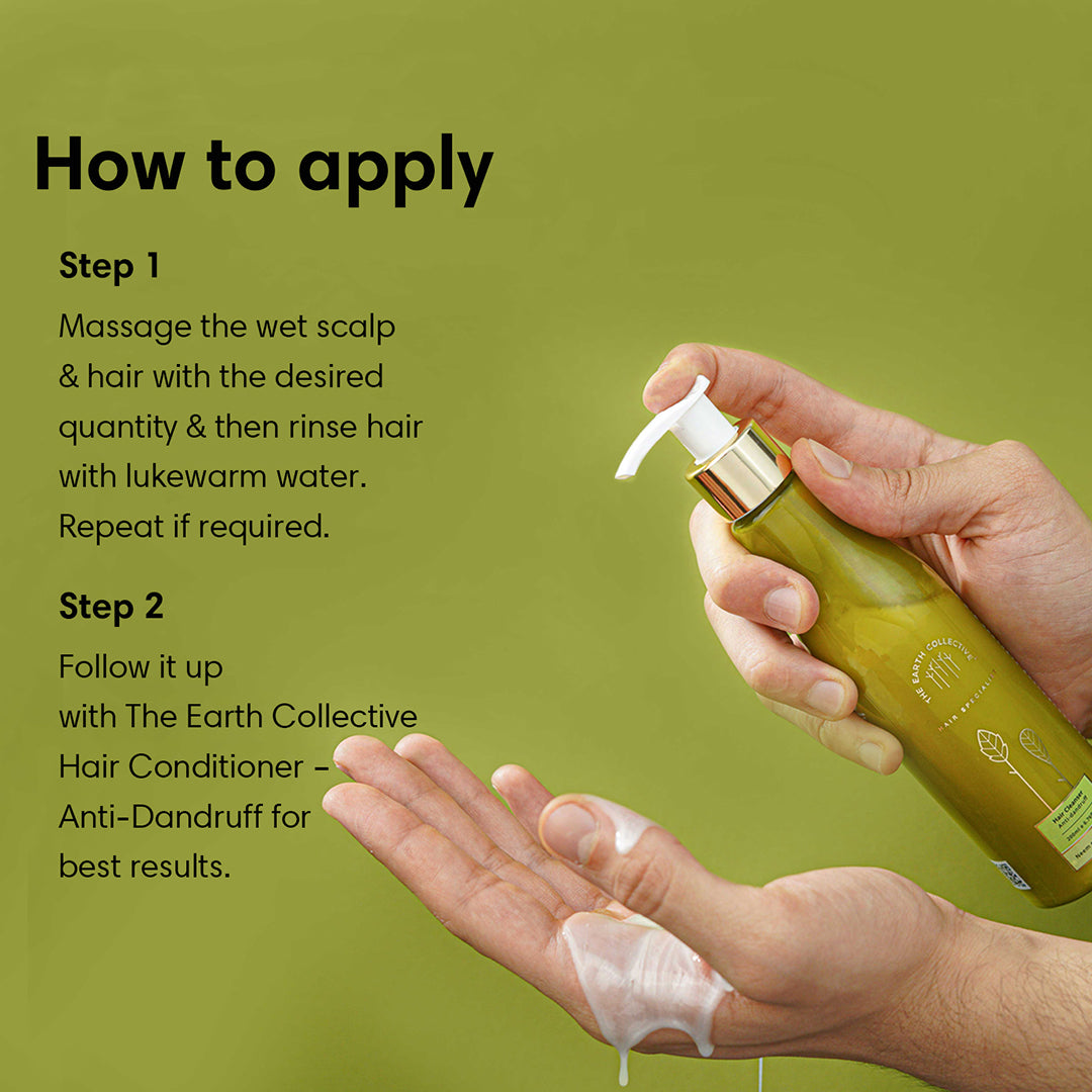 ANTI-DANDRUFF Hair Cleanser | Shampoo | Neem & Fenugreek - 200ml - Hair Cleanser