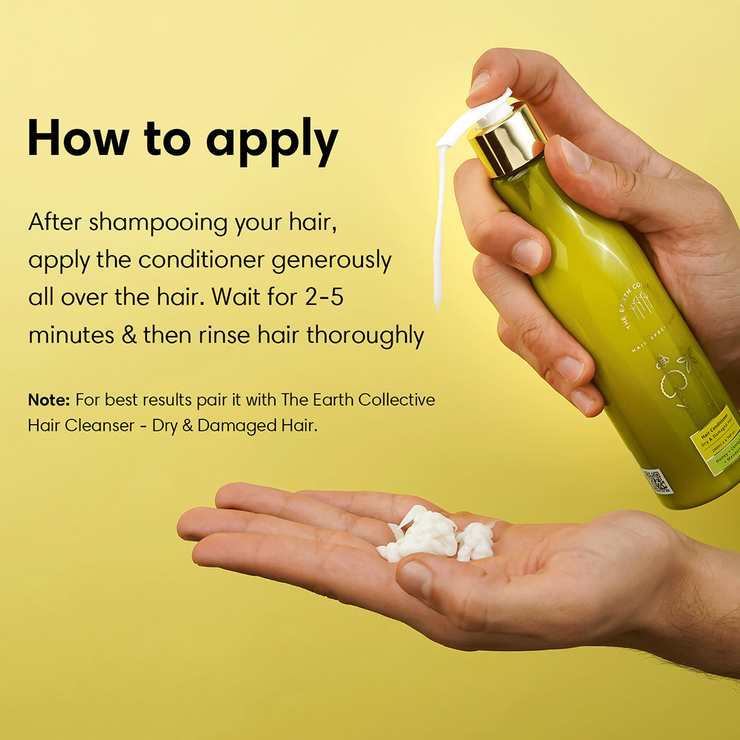 DRY & DAMAGED | Hair Conditioner | Honey Centella and Mandarin - 200ml - Hair Conditioner