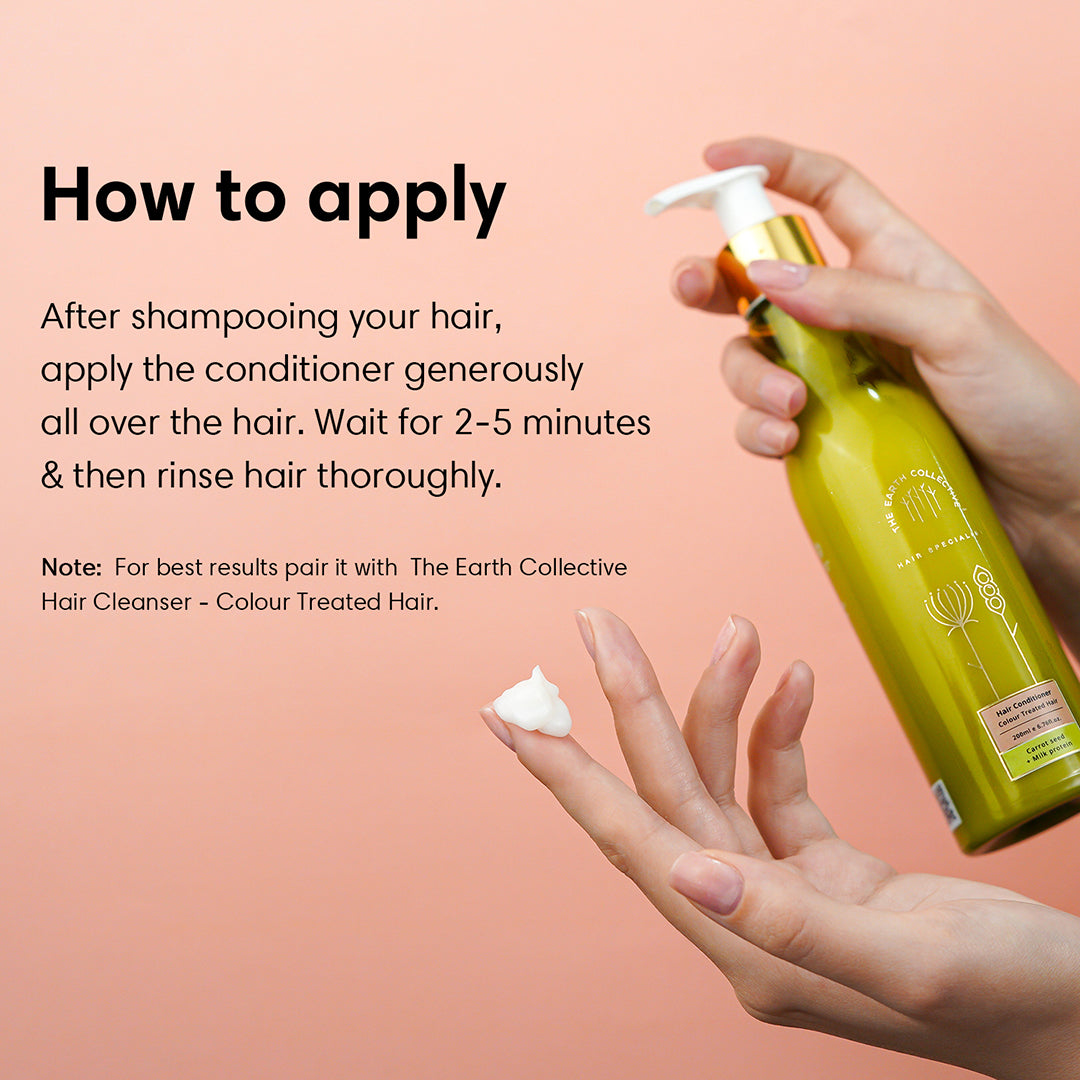 COLOUR TREATED | Hair Conditioner | Carrot Seed & Milk Protein - 200ml - Hair Conditioner