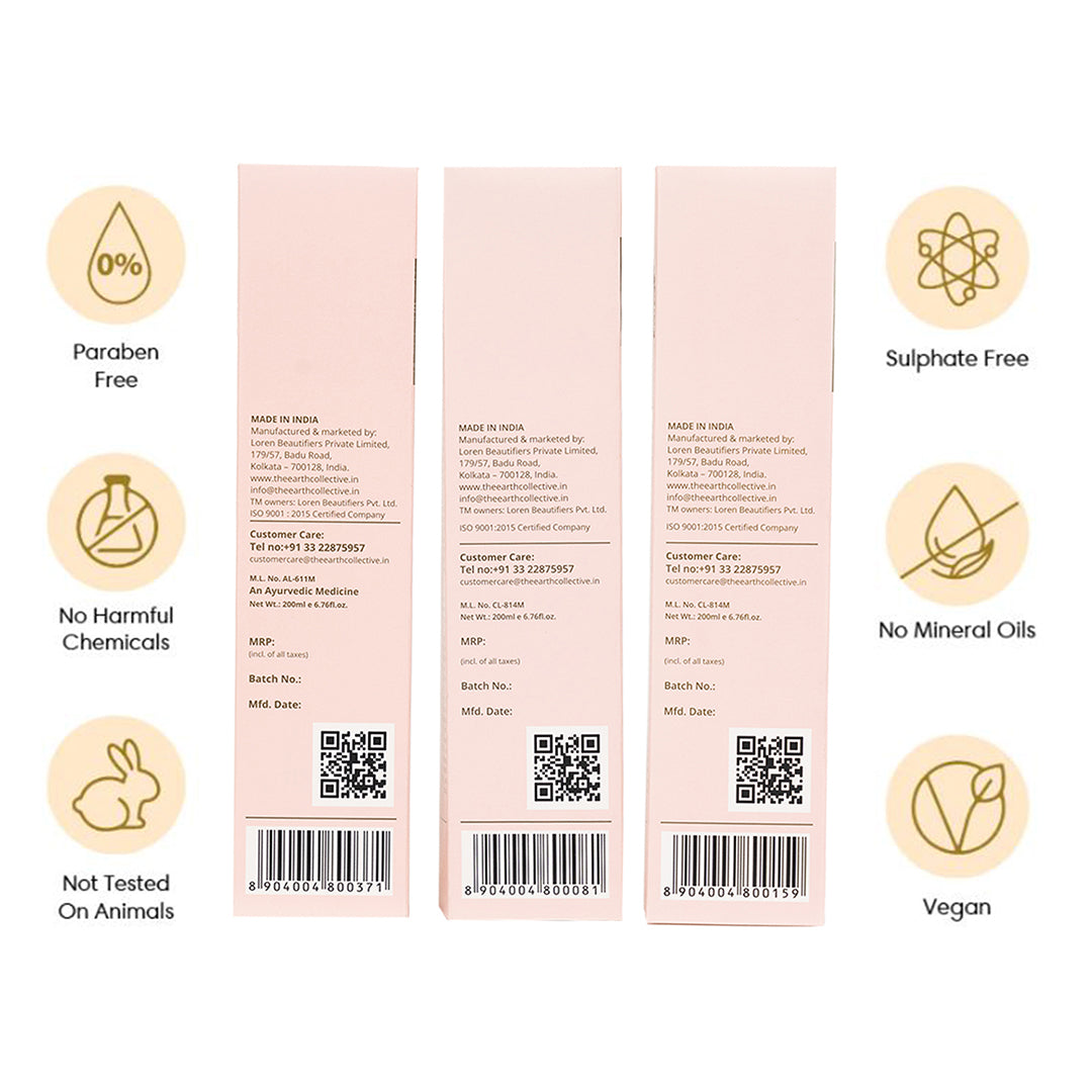 Nourishing Hair Regime | Set of 3 - 600ml - Hair Care Bundle