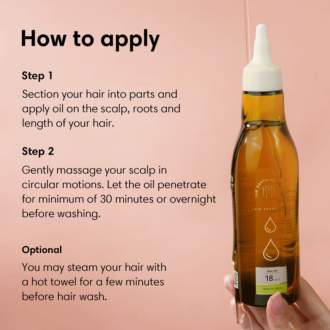 18 in 1 HAIR OIL | The Multi-functional Oil | A complete blend - Hair Oil