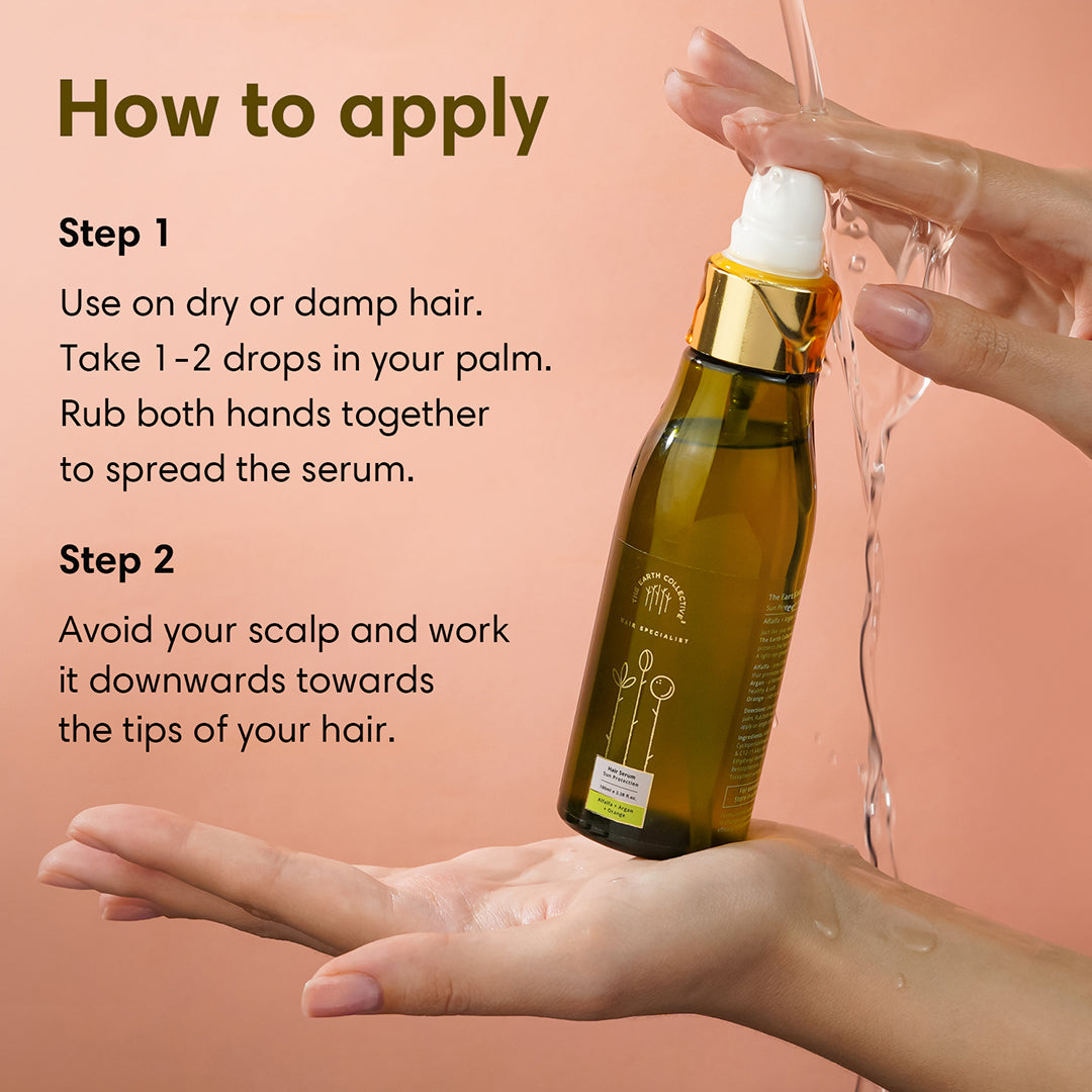 SUN PROTECTION | Hair Serum | Alfalfa Argan & Orange - 100ml - Hair Serum