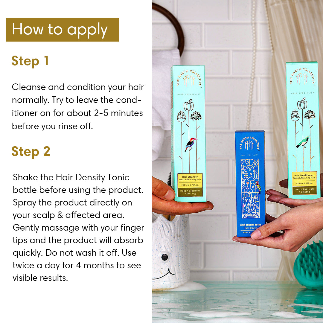 Postpartum Hair Care Regime | Set of 3 - Hair Care Bundle