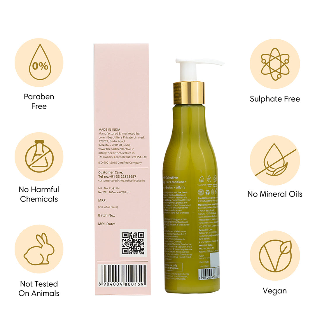 NOURISHING | Hair Conditioner | Goji Berry Brahmi & Alfalfa - 200ml - Hair Conditioner