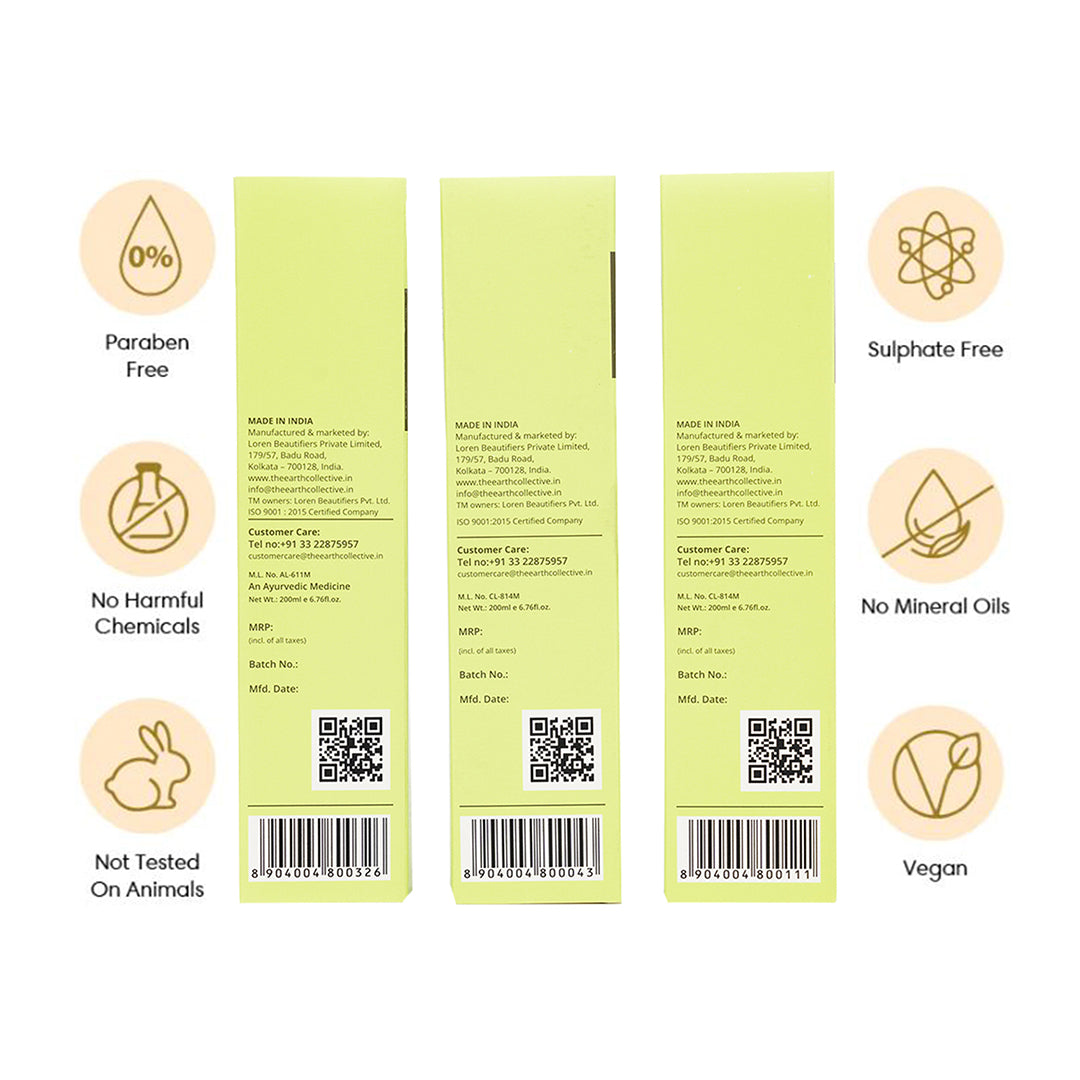 Anti-Dandruff Regime | Set of 3 - 600ml - Hair Care Bundle