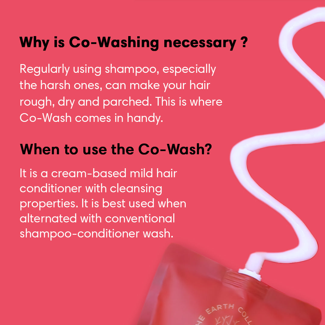 Co-Wash 500ml Refill Pack | Conditioner Only Wash For Dry Frizzy & Curly Hair - 500ml - Hair Conditioner