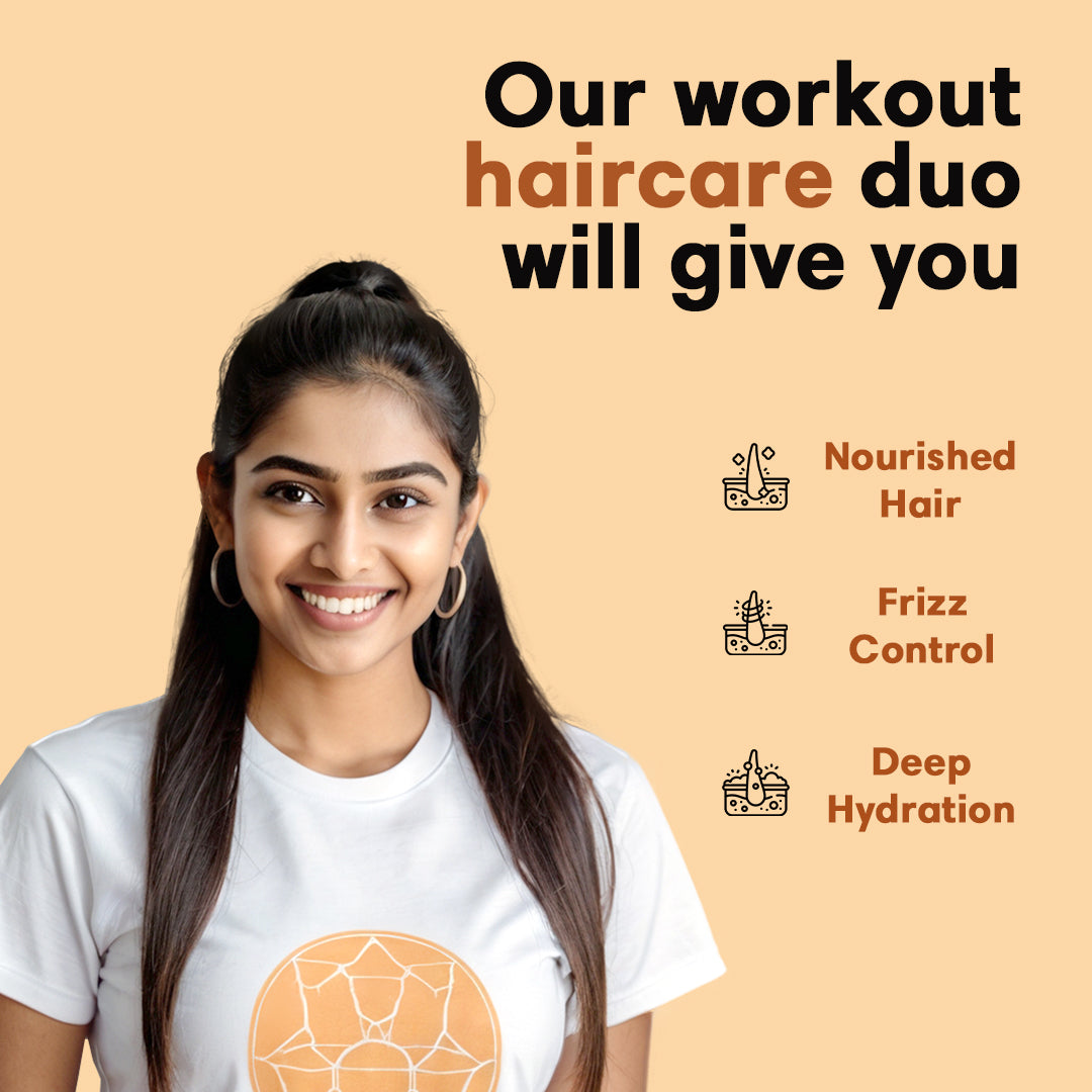Workout Hair Care Duo - Quick Wash & Post-Wash - 300ml - Hair Care Bundle