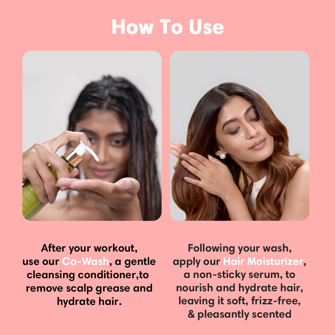 Workout Hair Care Duo - Quick Wash & Post-Wash - 300ml - Hair Care Bundle