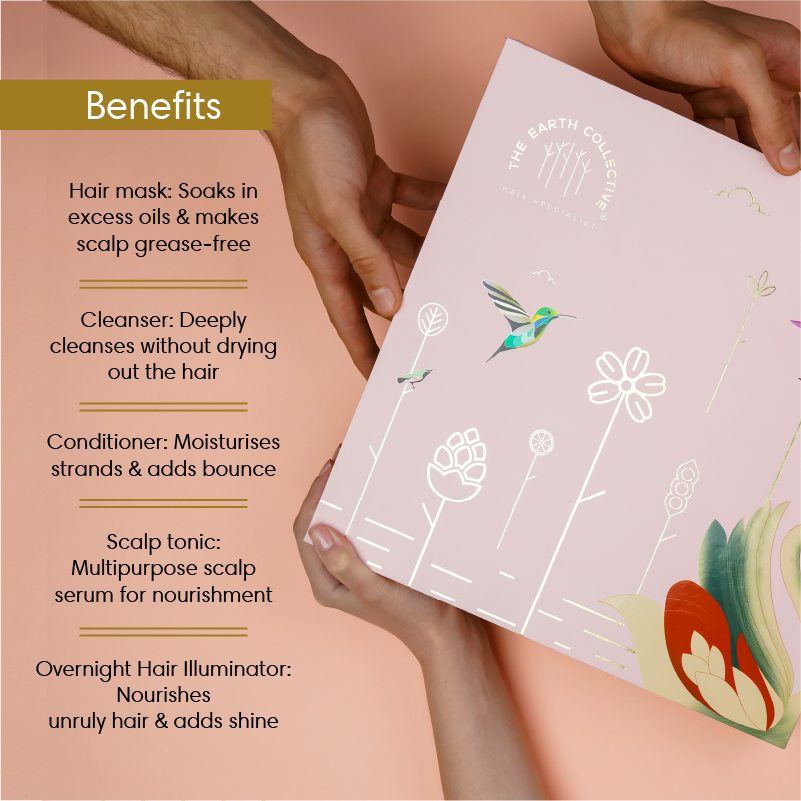 The Detox Collective - 600ml - Hair Care Gift Box