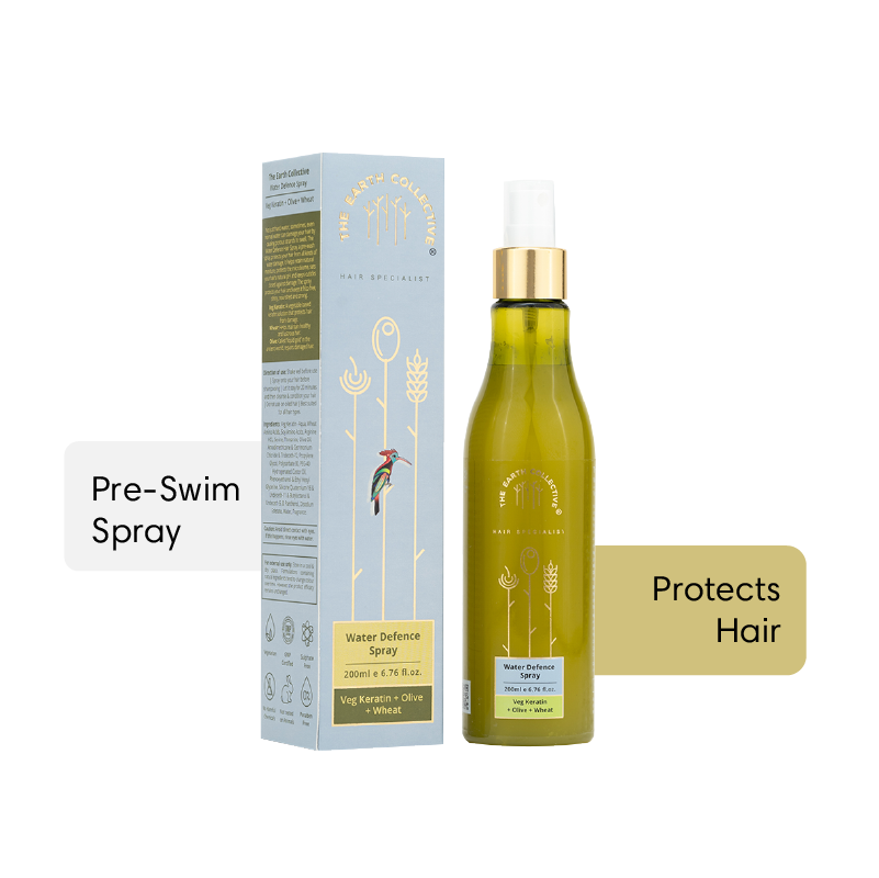 Pre-Swim Water Defence Hair Spray - Prevents Chlorine Damage - 200ml - Hair Cleanser