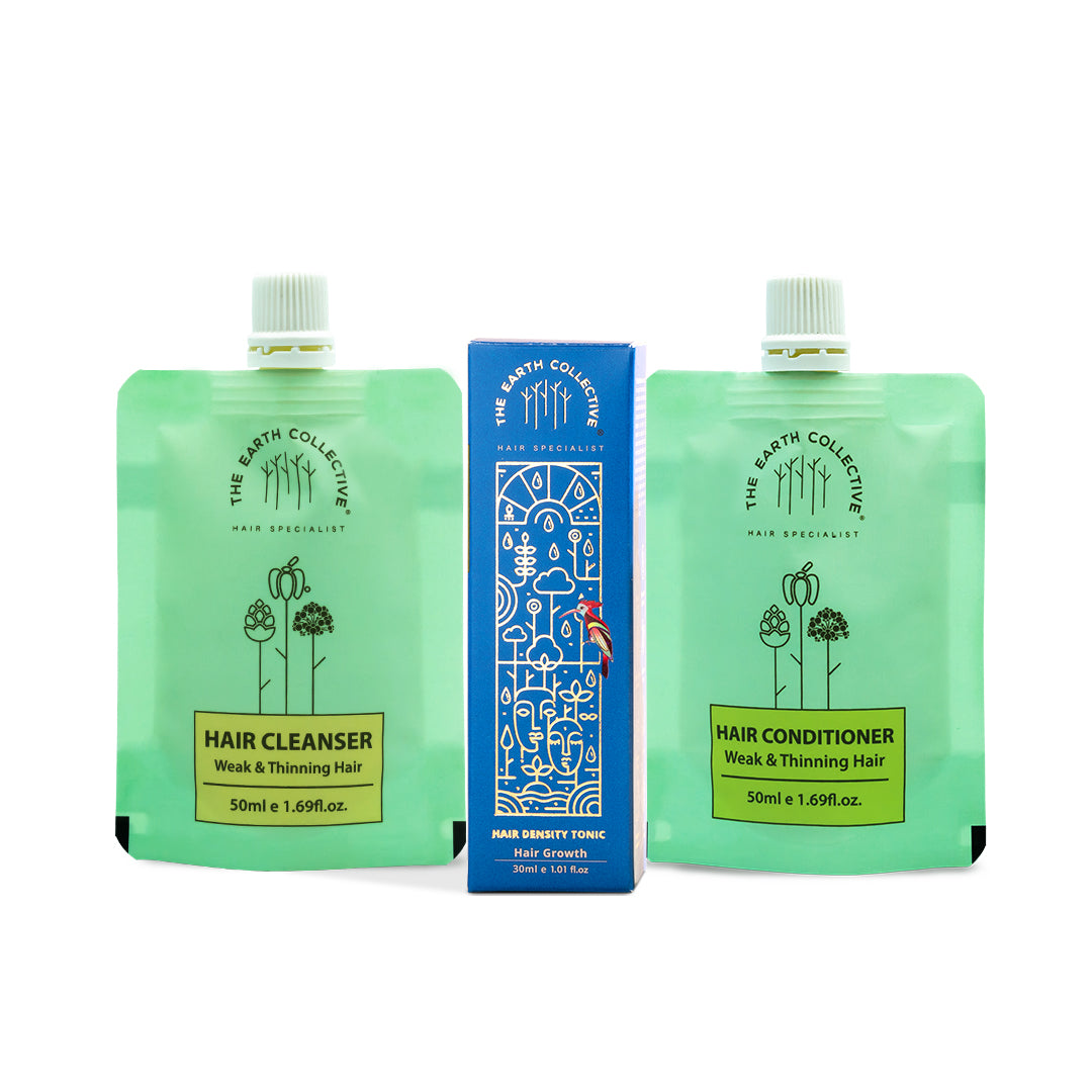 Postpartum Hair Care Regime | Set of 3 - 130ml - Hair Care Bundle