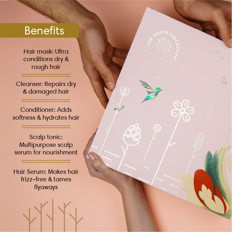 The Moisture Collective - 600ml - Hair Care Gift Box