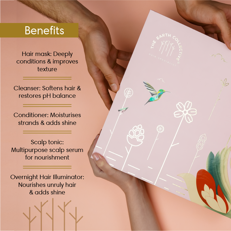 The Nourishment Collective - 600ml - Hair Care Gift Box