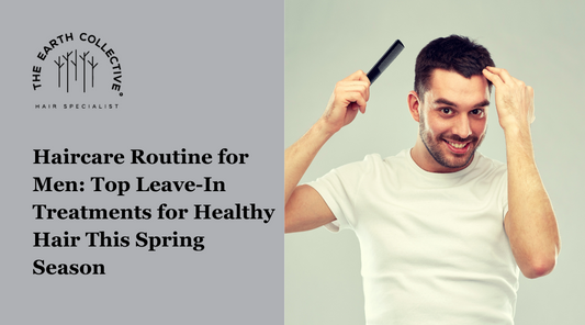 A model in a haircare routine for men in spring season blog 