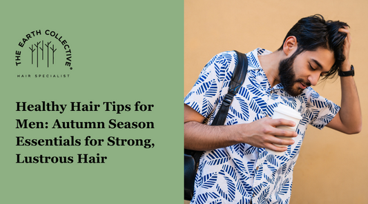 An image of a person with good hair in the healthy hair care tips for men blog in the autumn season