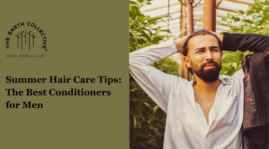 Summer Hair Care Tips for Men blog with a male model 