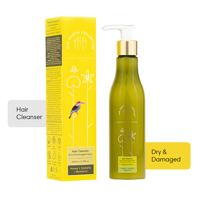 Dry & Damaged | Hair Cleanser | Honey, Centella and Mandarin
