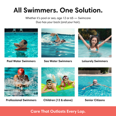 Swimmers Hair Care Duo - Pre-Swim & Post Swim Hair Care