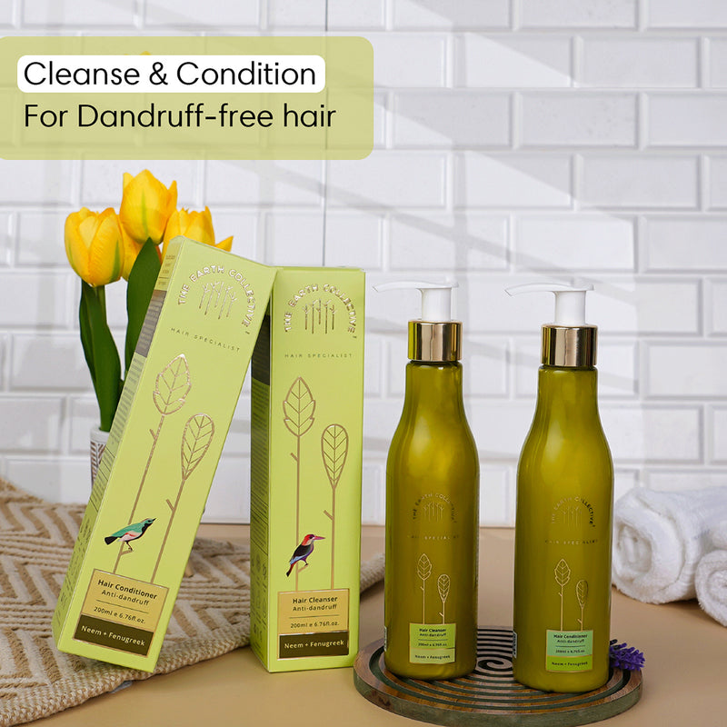 Combo Pack Anti - Dandruff | Hair Cleanser & Conditioner Pack