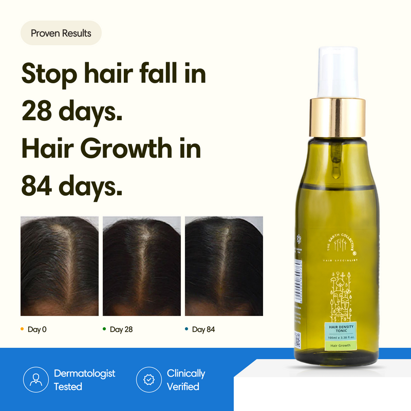 Hair Density Tonic | Intense Hair Fall & Hair Growth | Advanced 3-Level Therapy