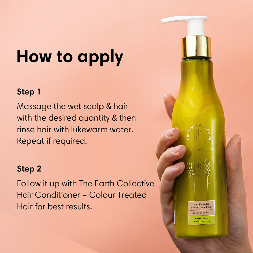 The Earth Collective&rsquo;s Colour Treated Hair Cleanser