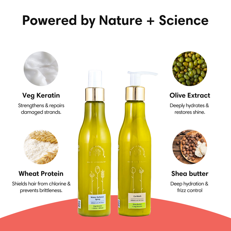 Swimmers Hair Care Duo - Pre-Swim & Post Swim Hair Care