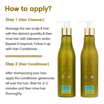 Combo Weak & Thinning Hair | Hair Cleanser & Conditioner Pack