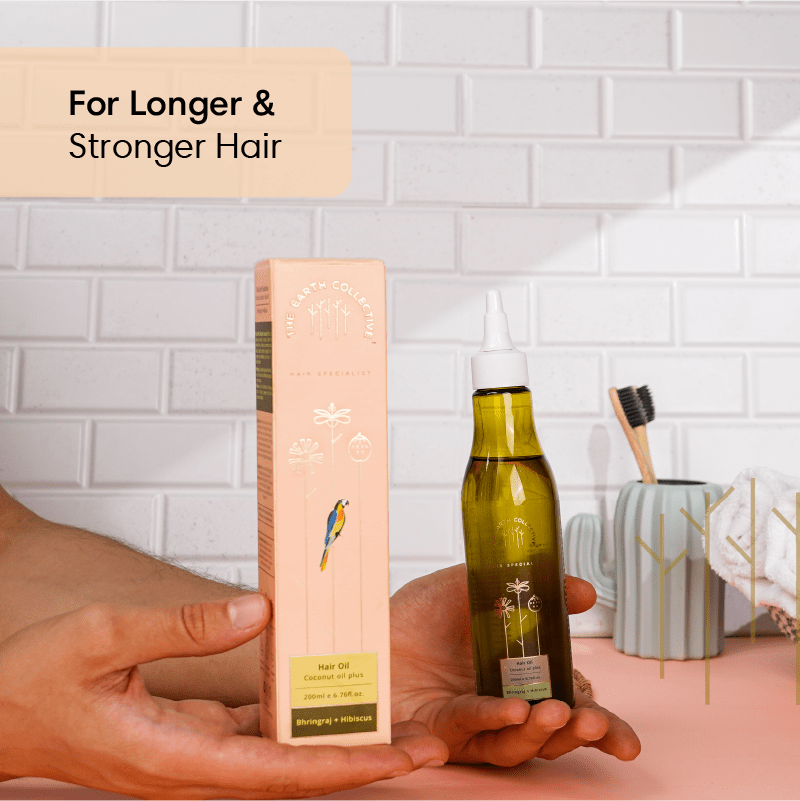 COCONUT OIL PLUS HAIR OIL | For Extra Strong Hair | Bhringraj & Hibiscus