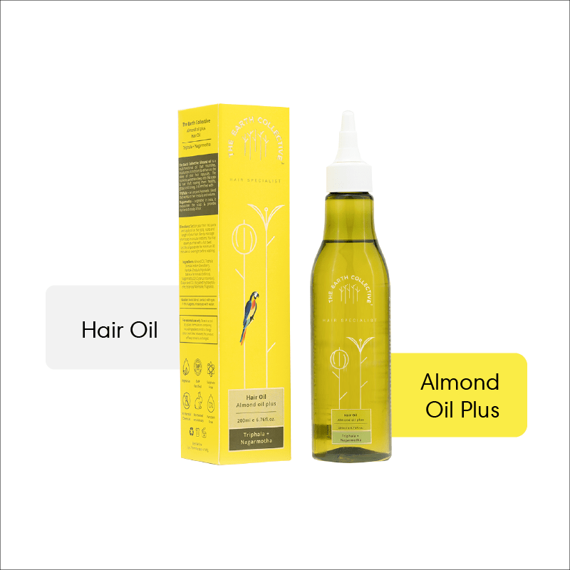 ALMOND OIL PLUS HAIR OIL | For Dry & Rough Hair | Triphala & Nagarmotha