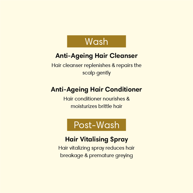 Anti-Ageing Hair Regime | Set of 3