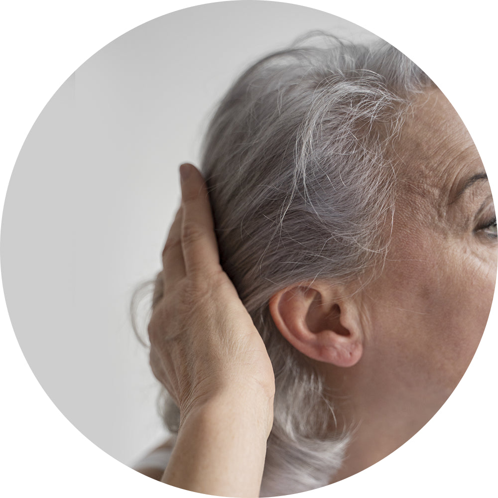 Greying Brittle Strands
