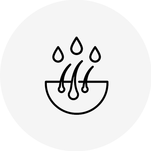Hydrates Scalp & Reduces Dryness