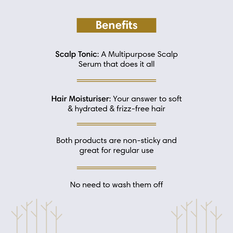 Root to tip duo Mini - Scalp Tonic & Hair Moisturizer 20ml Mini Pack