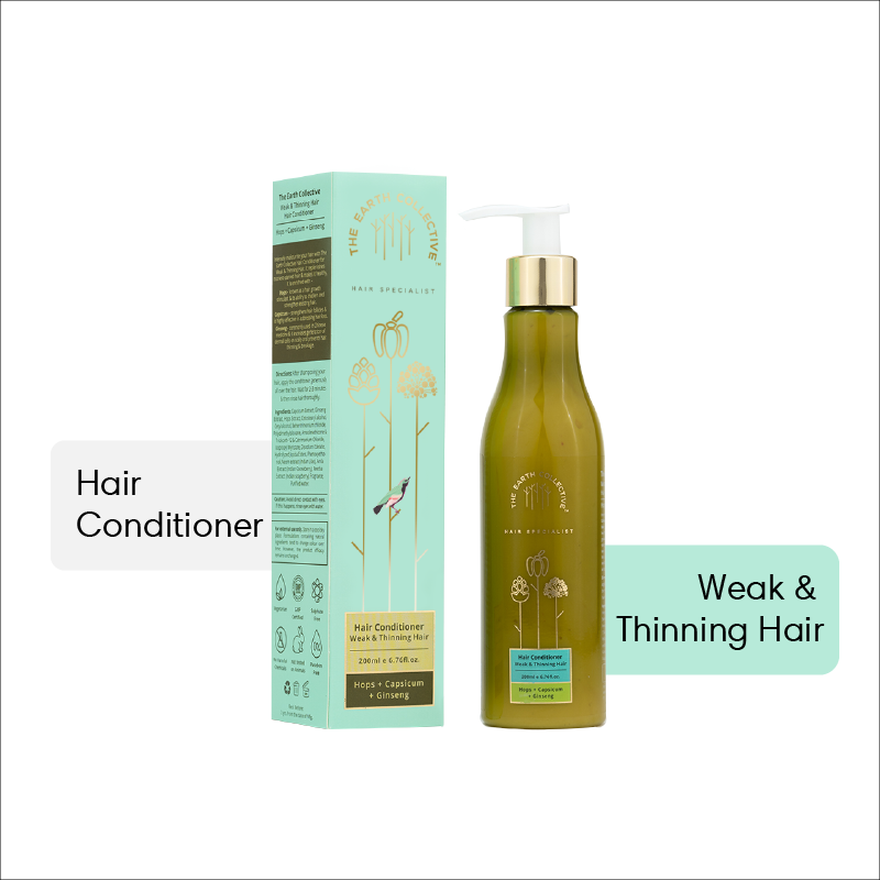 WEAK & THINNING HAIR | Hair Conditioner | Hops, Capsicum & Ginseng